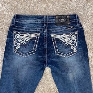 Dark Wash Miss Me Jeans